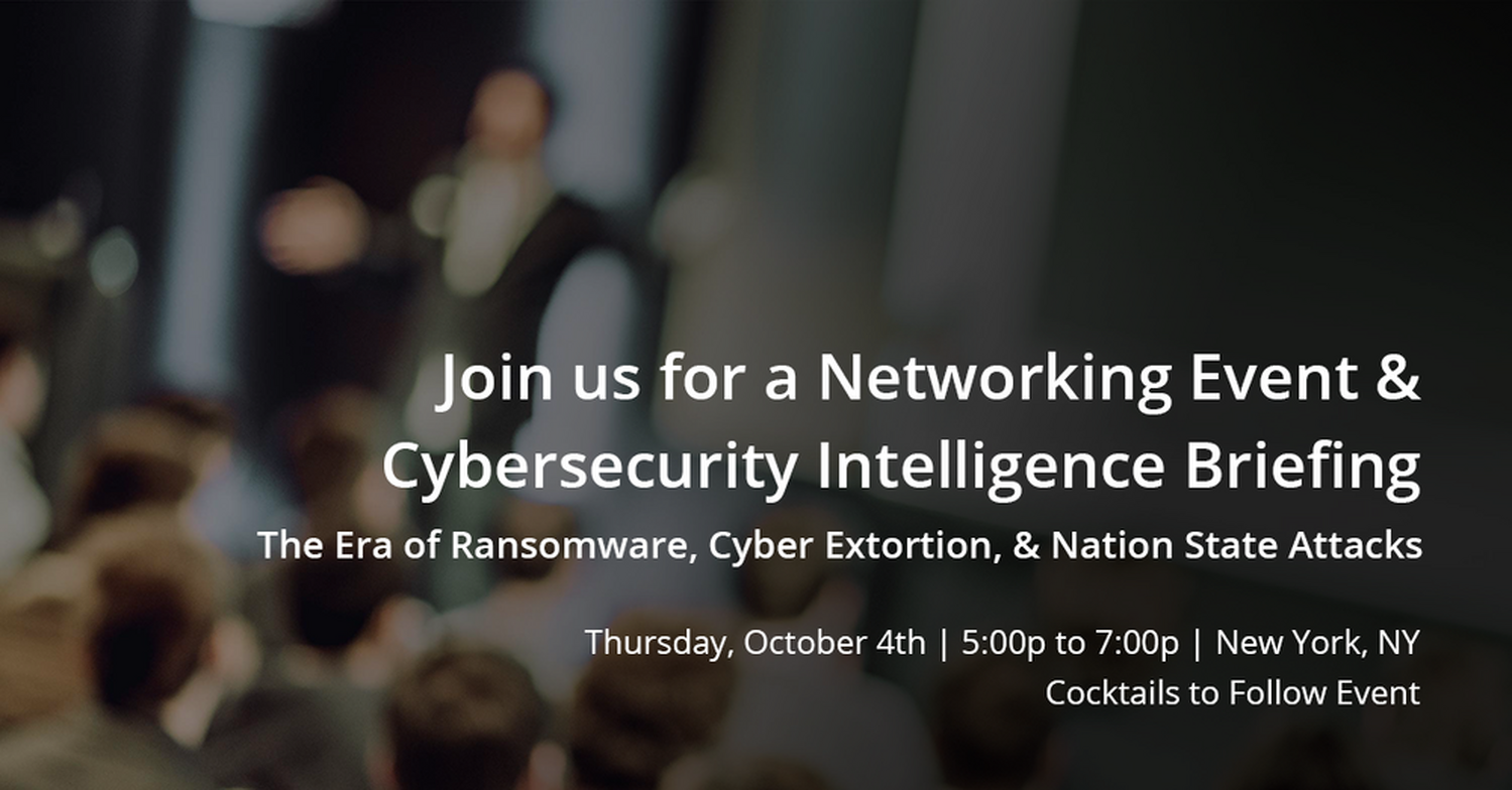 Networking Event & Cybersecurity Intelligence | Events | Explore Group